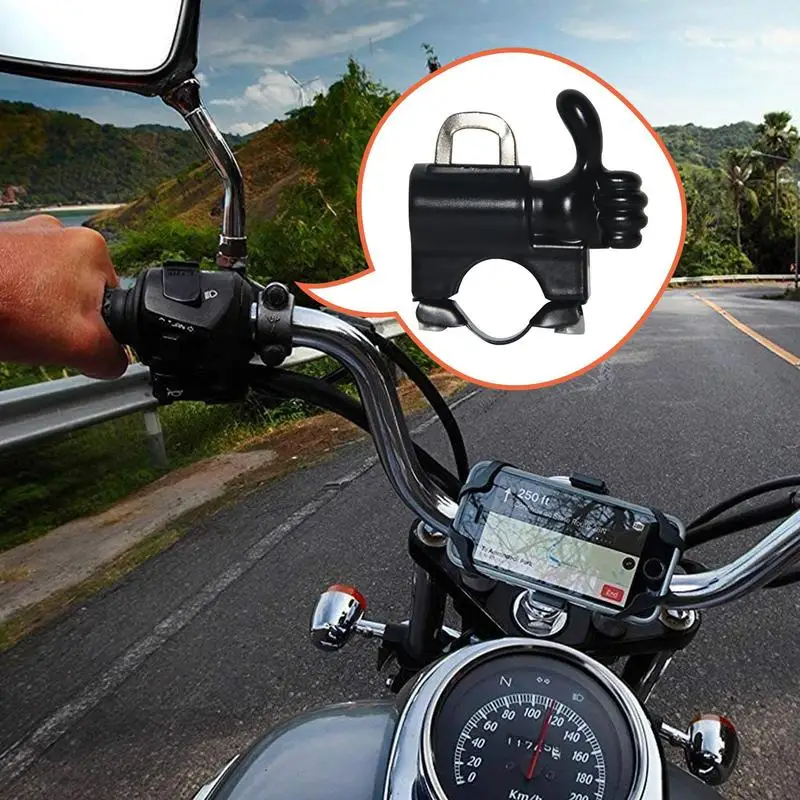 Bike Lock Anti Theft Helmet Lock Handlebar Mount Motorcycle Electric Moto Bike Universal Security Locks For Bike Security System