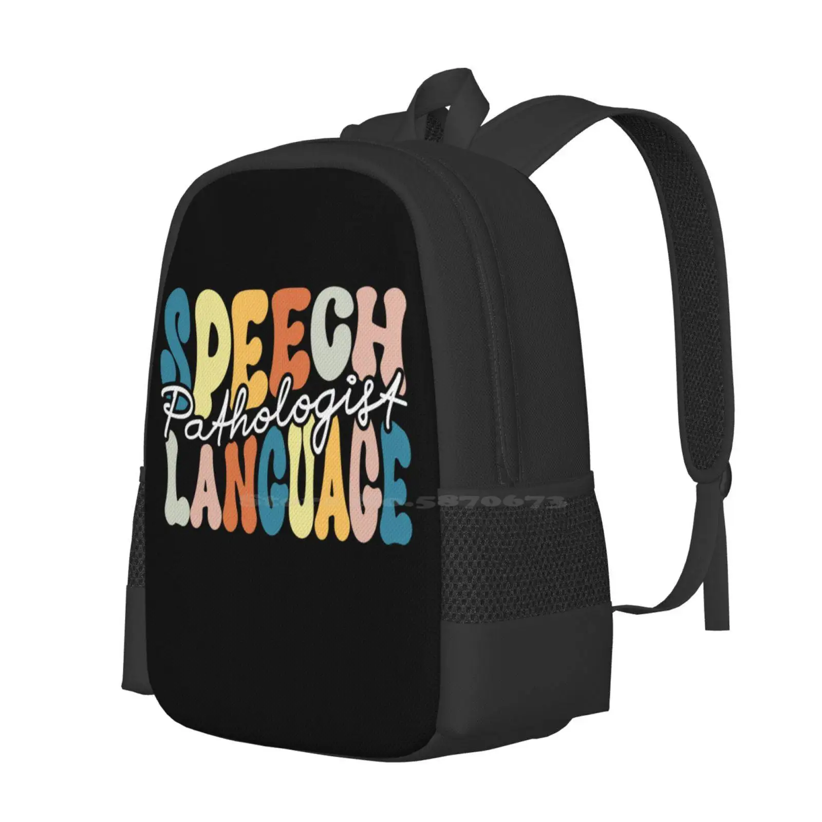 Speech Language Pathologist Hot Sale Schoolbag Backpack Fashion Bags Speech Pathology Language Pathologist Speech Therapy Slp