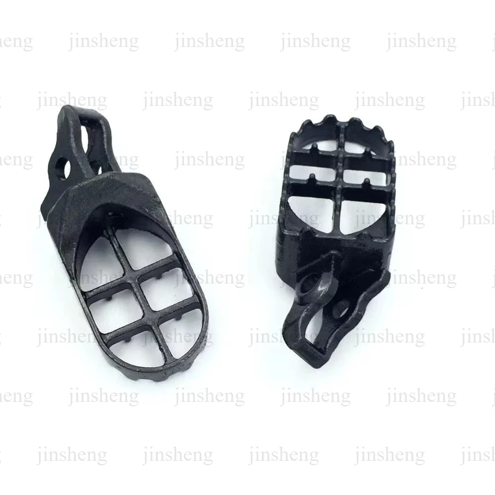 For 2002-2007 Honda CR125R CR250R 2005-2013 CRF450R CRF250R CRF250X CRF450X Gray Motocross MX Foot Pegs Motorcycle Parts