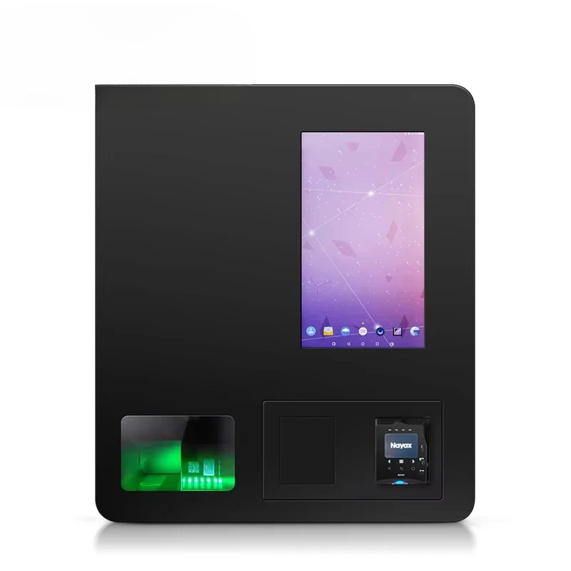 

15.6-Inch touchscreen vending machine with age-verified cash and cashless payments
