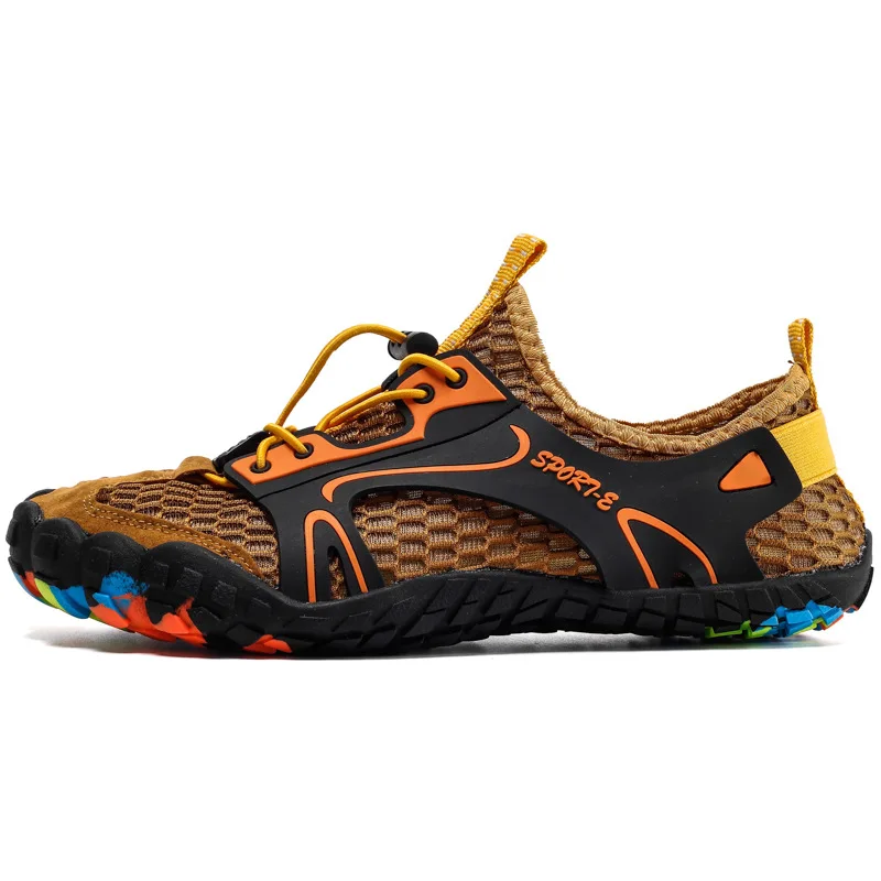 

Men Women Couples Outdoor Beach Five Finger Swimming Hiking Wading Upstream Sneakers Men's Quick-Dry Breathable Aqua Shoes