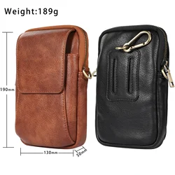 PU Leather Phone Bag Pouch with Waist Bags Belt Clip Wallet Bag for Mobile phone,such as iPhone Samsung Huawei Xiaomi Redmi