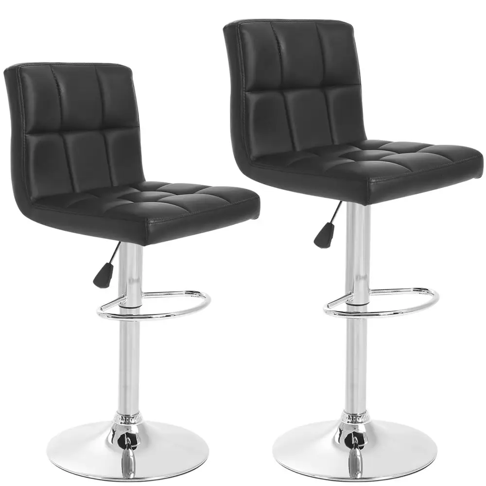 

Стул, регулируемый вращающийся табурет из искусственной кожи, гидравлический поворотный обеденный стул с подлокотниками, современные стулья для барной стойки, барные стулья