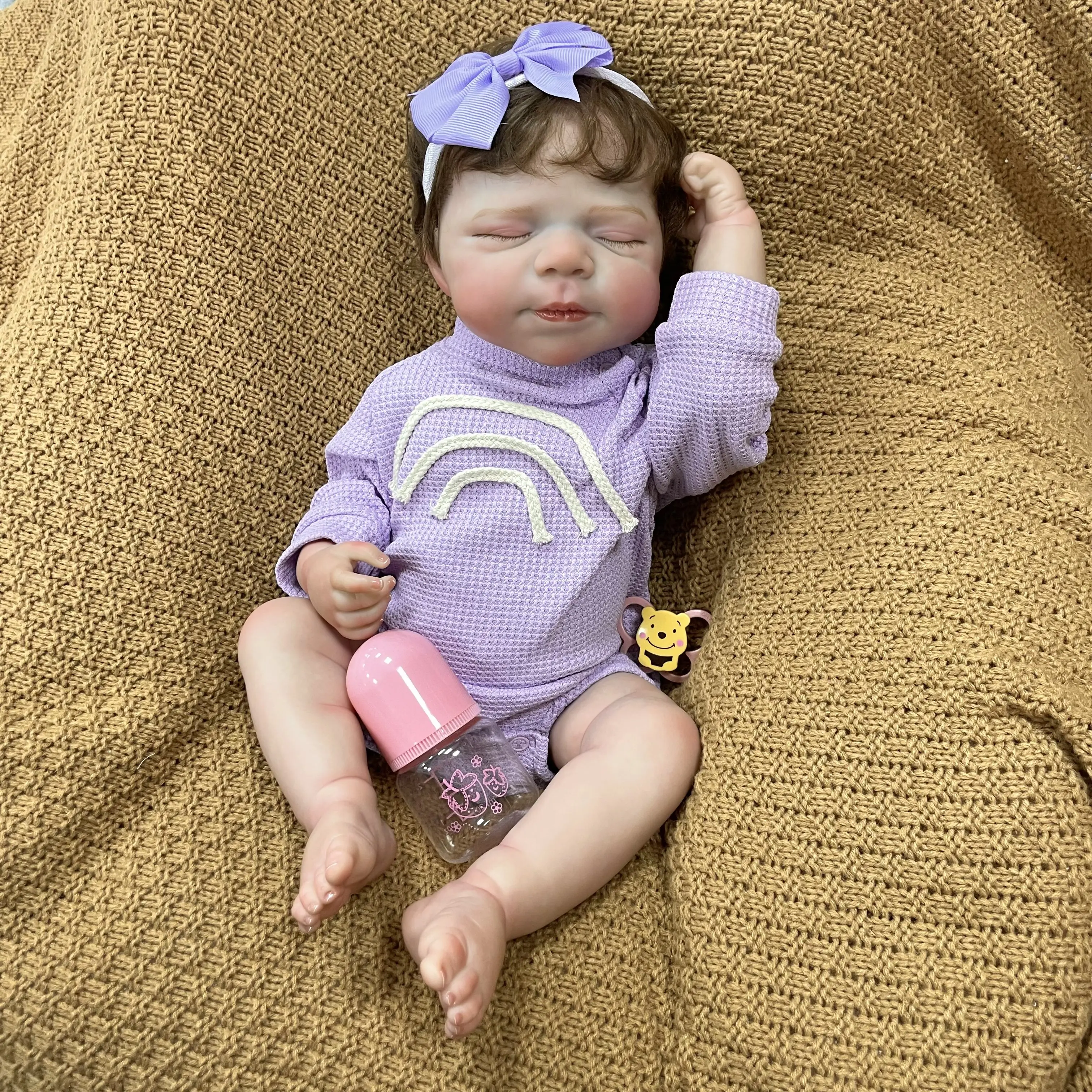 

Wholesale Cokela Painted High Color 20Inch Silicon Kids Baby Soft Cotton 50Cm Silicone Kids Toddler Reborn Dolls Kits