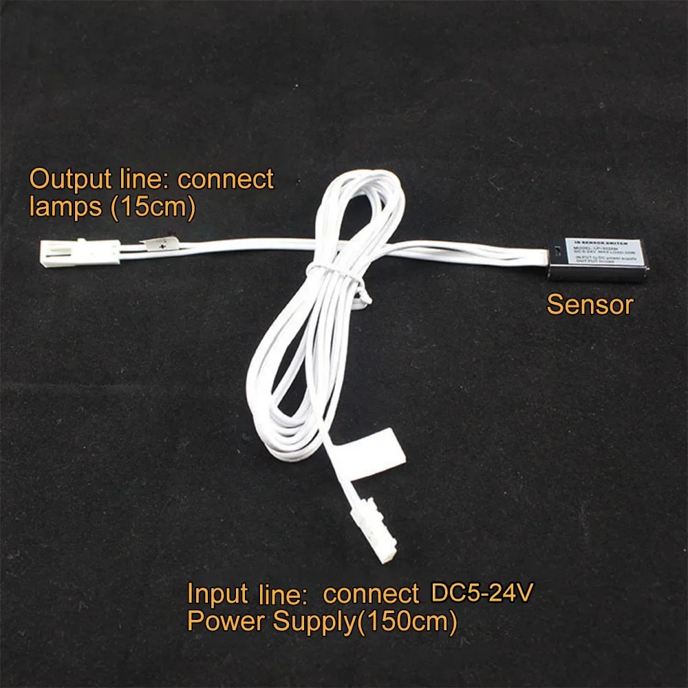 DC5-24V Mini Hand Wave Sensor Switch Module Controller for Drawer Door Cabinet Light