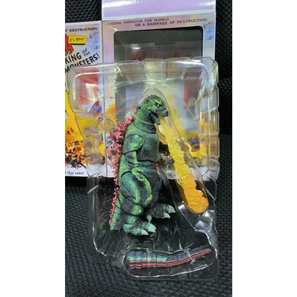 Godzilla Vs Kong Action Figure 1956 Movie Poster Version Godzilla Variable Movable High Quality Doll Model Ornaments Kids Toys