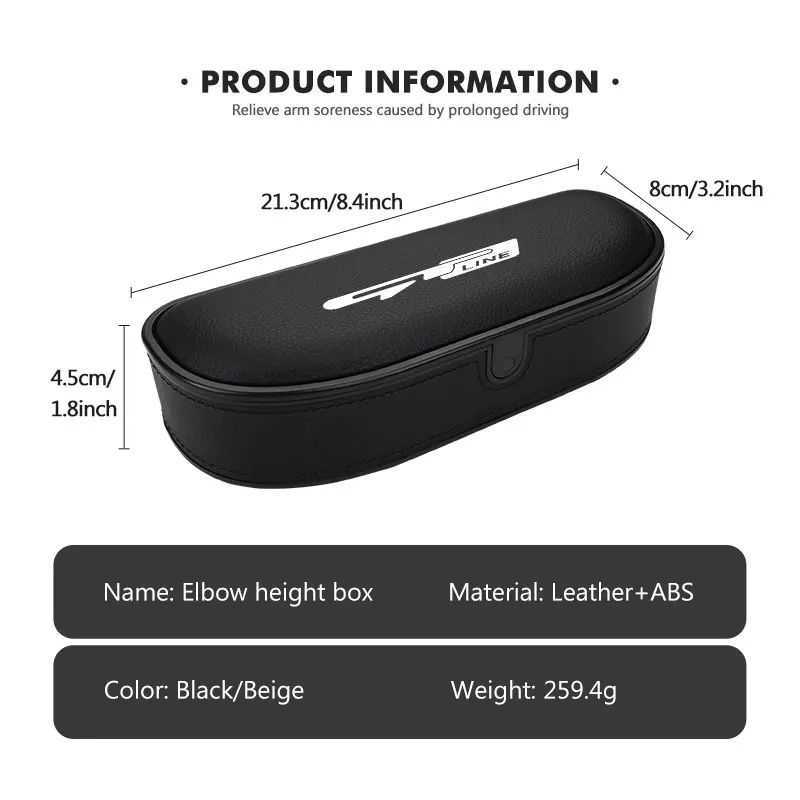 Car Left Right Door Armrest Adjustable Height Elbow Rest Box For KIA gt gtline Xline ceed Forte RIO STINGER Seltos K3 K4 view 6