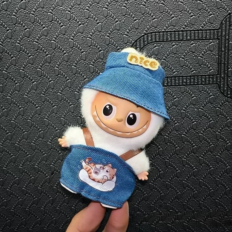 เสื้อผ้าสำหรับตุ๊กตา Labubu รุ่น 4.0 ขนาดมินิ แฟชั่นทันสมัย ชุดน่ารัก ชุดลำลอง ชุดเดรส ของเล่นตุ๊กตาผ้าพลัฌ