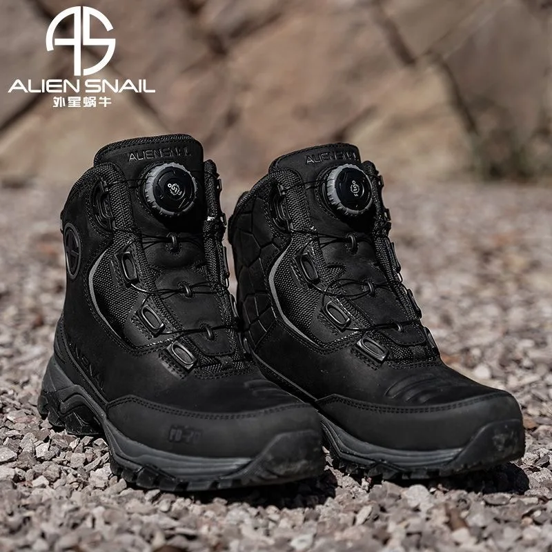 

AlienSnail New PD20 Motorcycle Riding Shoes Mountaineering Hiking Shoes Waterproof and Non-slip Outdoor Motorcycle Riding Boots