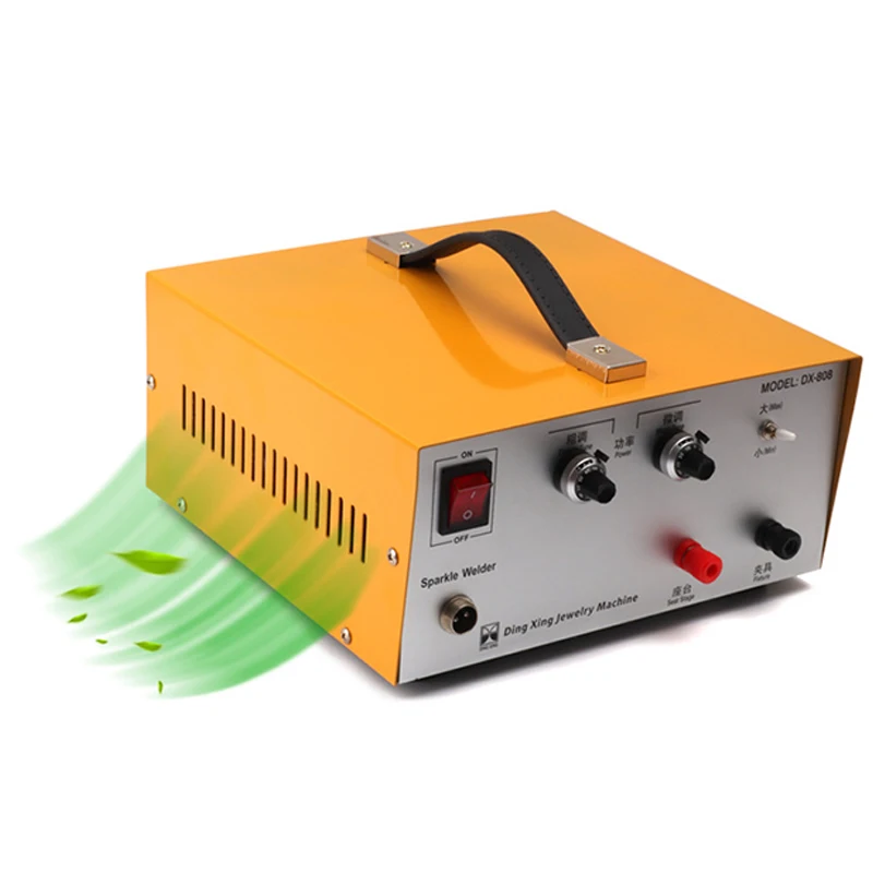 Sieraden Spot Welder 80A - Voetbediende draagbare ringlasser met puntlaspen voor goud, zilver, koper en aluminium