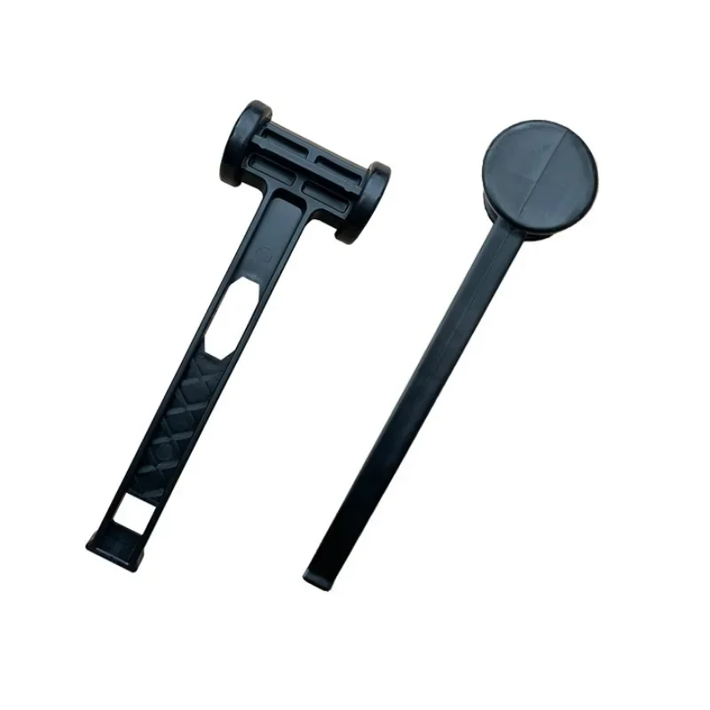 Outdoor Light Weight Hammer PE Solid Color Pulling Nail Hammer for Camping Portable Ceiling Tent Ground Nail Hammer Tools