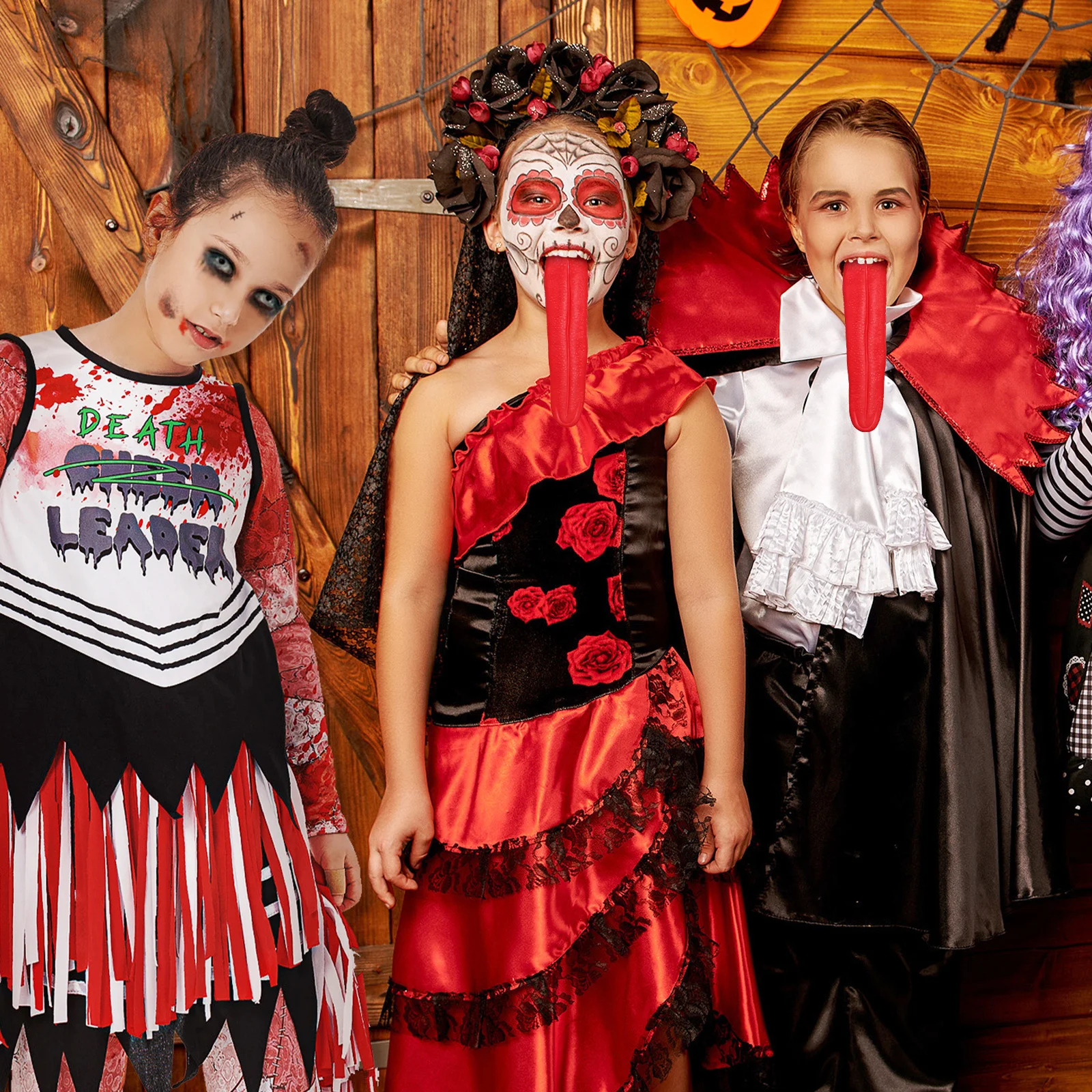 

Реалистичный искусственный язык, прочный страшный реквизит для розыгрыша на Хэллоуин, косплей, сценическое украшение, искусственный реквизит, имитационная модель