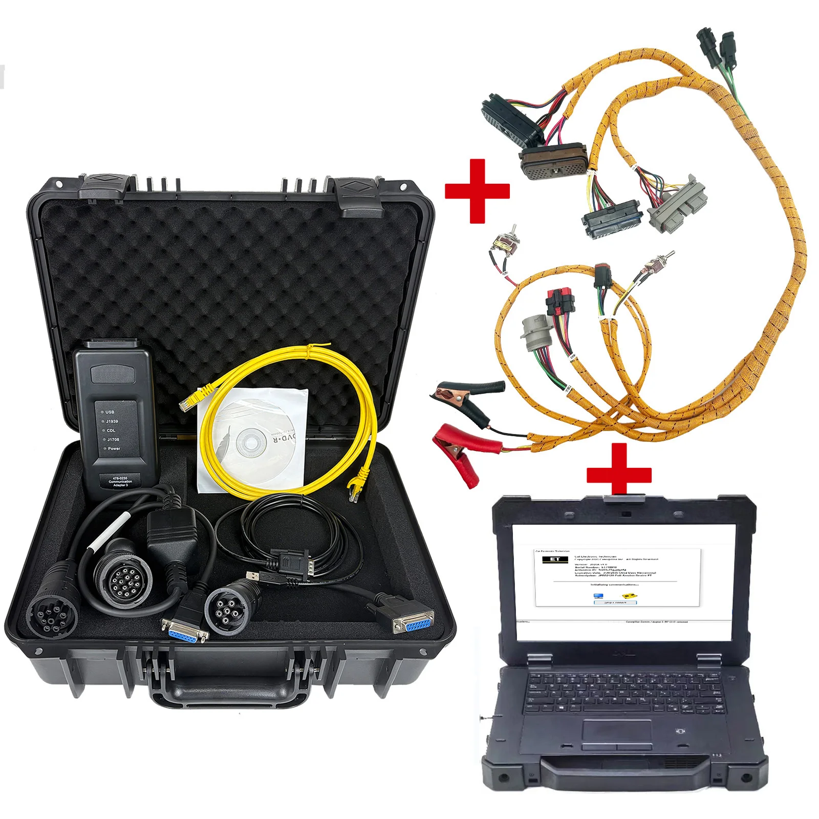 

Install ET4 Ethernet Tool & SIS software on laptop (Intel i7-7414, 16GB+512GB)