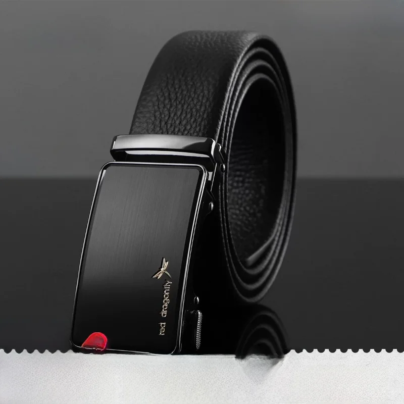 red-dragonfly-men's-belt-2026-new-genuine-leather-belt-father's-day-gift-convenient-automatic-buckle-waist-belt-for-men