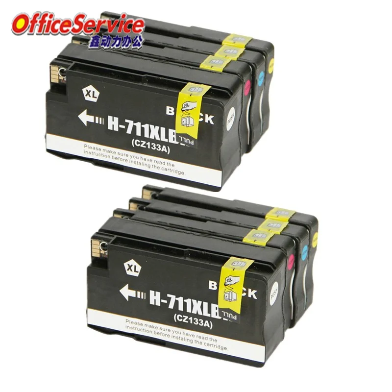 

711 Ink Cartridge Compatible For HP711 711xl , suit for Designjet T120 24/T120 610/T520 24/T520 36/T520 610/T520 914 Printer