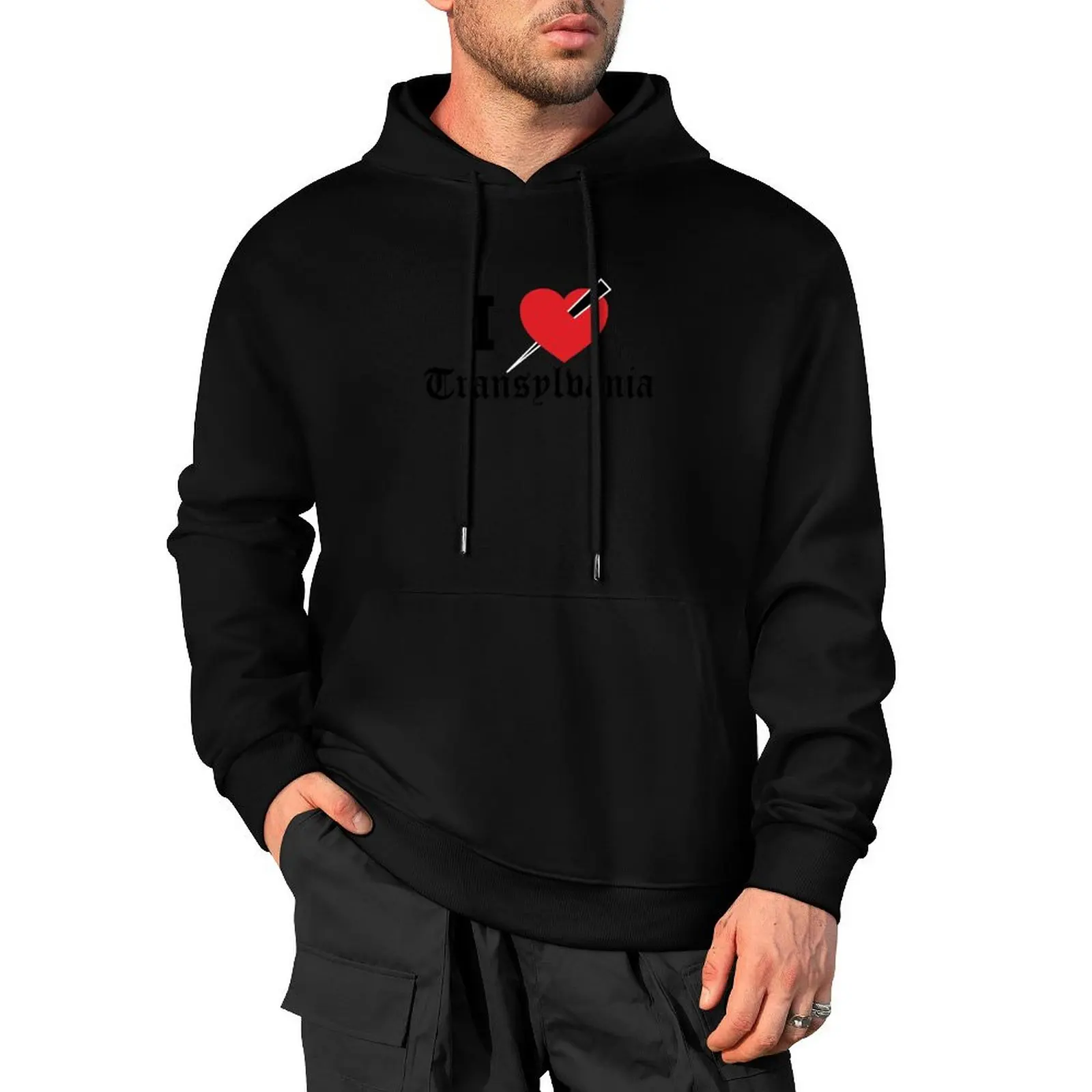 

I Love Transylvania - Dawn of the Black Hearts - Mayhem recreation tee Pullover Hoodie japanese style anime clothing tracksuits