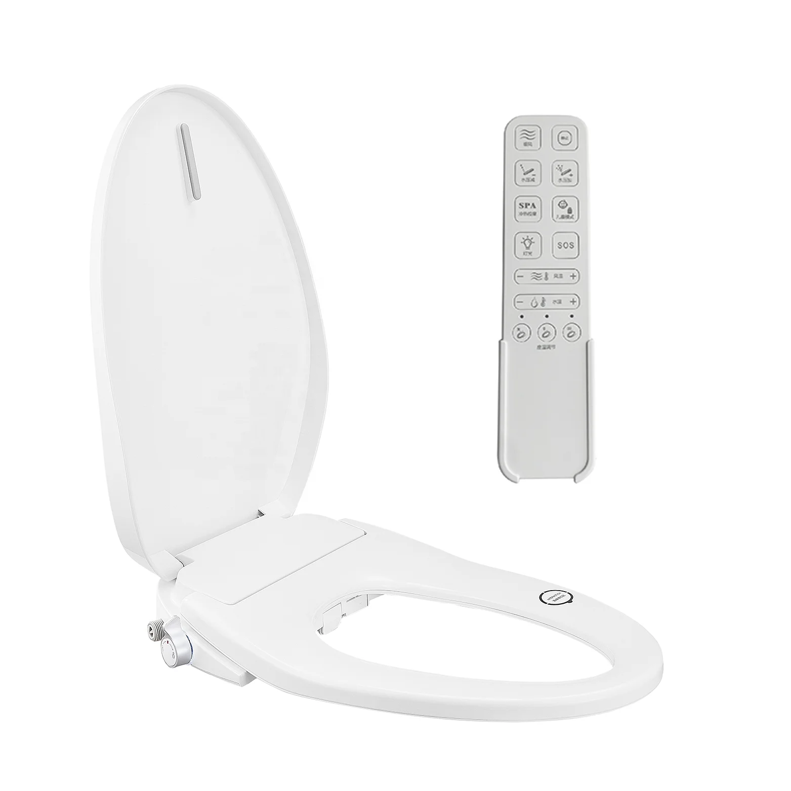 Remote Control Toilet Smart Self Cleaning Heating Toilet Wc Seat Electronic Pp Bidet Smart Electric Bidet Toilet Seat Cover