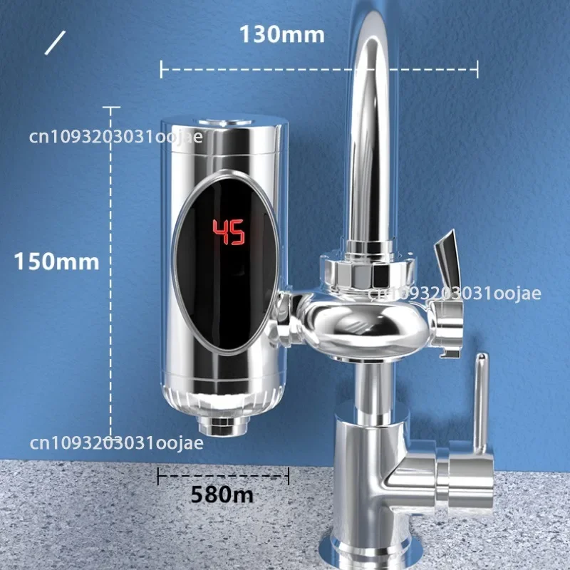 Электрический кухонный водонагреватель, мгновенный кран для горячей воды, нагреватель, кран для холодного отопления, безрезервуарный проточный водонагреватель для дома