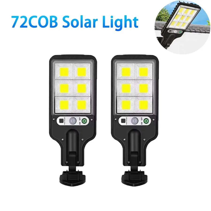 

Solar Outdoor LED Wall Light with Motion Sensor 3 Modes Waterproof Security Solar Light for Patio Garden Door Street Lighting
