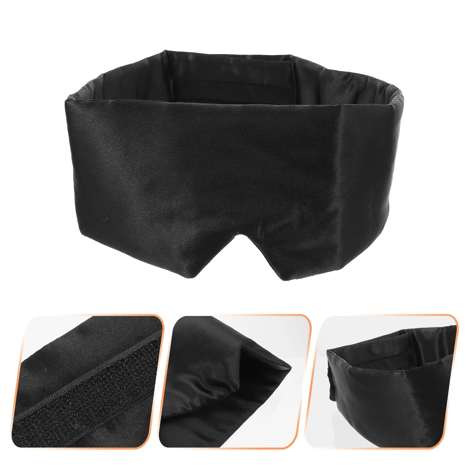 

Светонепроницаемая маска для сна, мягкие складные тени для век для путешествий домой, моющаяся повязка на глаза для сна, дышащий чехол