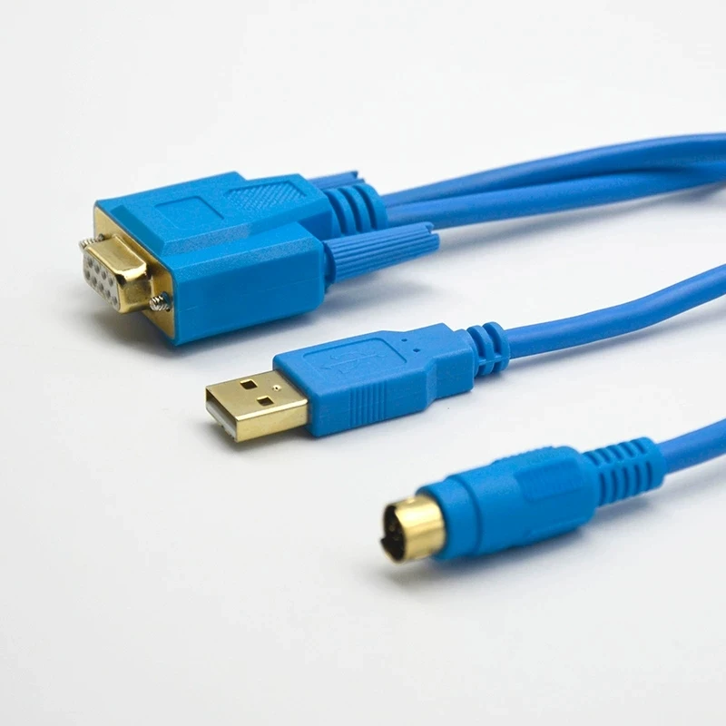 USB-1761-1747-CP3 Suitable for Allen Bradley SLC5/03/04/05 MicroLogix 1000/1200/1500 Series PLC Programming Cable