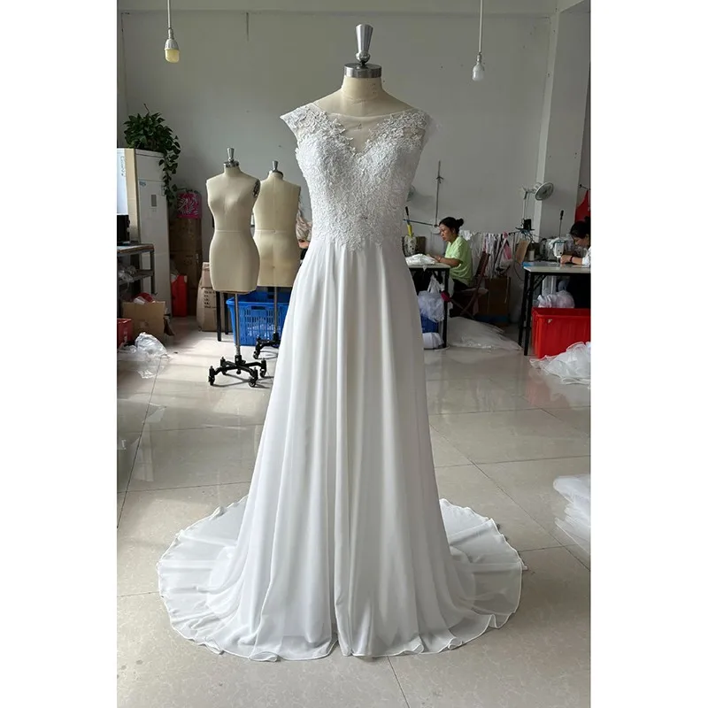 

Maria Novia Customized Boho Bridal V Neck Sleeveless Wedding Dresses 2025 For Women A Line Ivory Lace Bride Vestido De Noiva