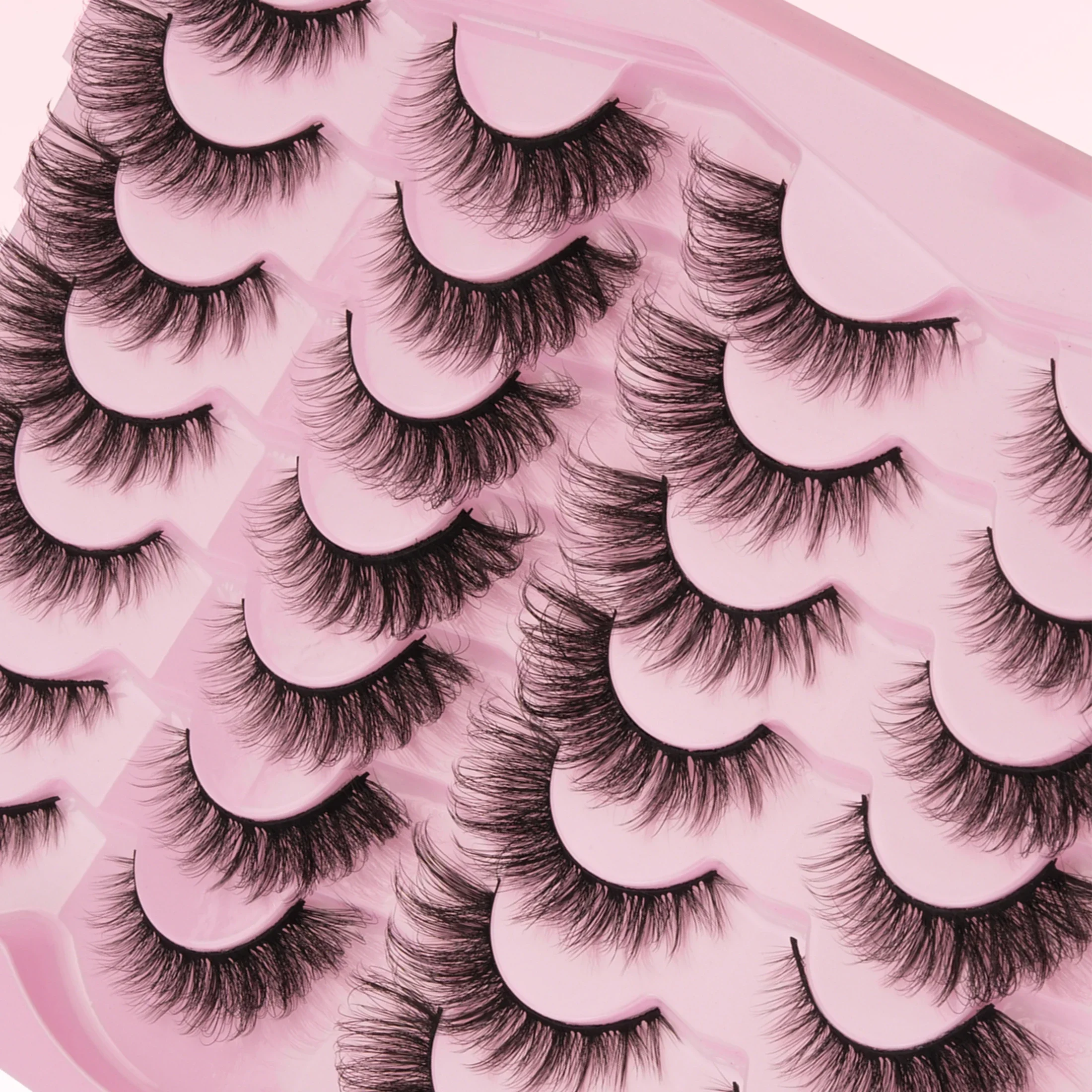 14 Pairs 5D Faux Mink Eyelashe - Faux Mink Lash ulasan dan harga