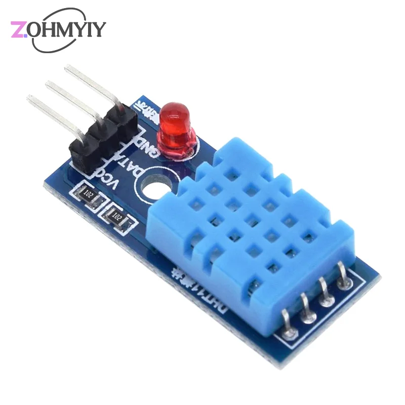 DHT11 Temperature Humidity Module Electronic Blocks Ultra-low Power Board Single Bus Output Digital Signal Humidity Sensor