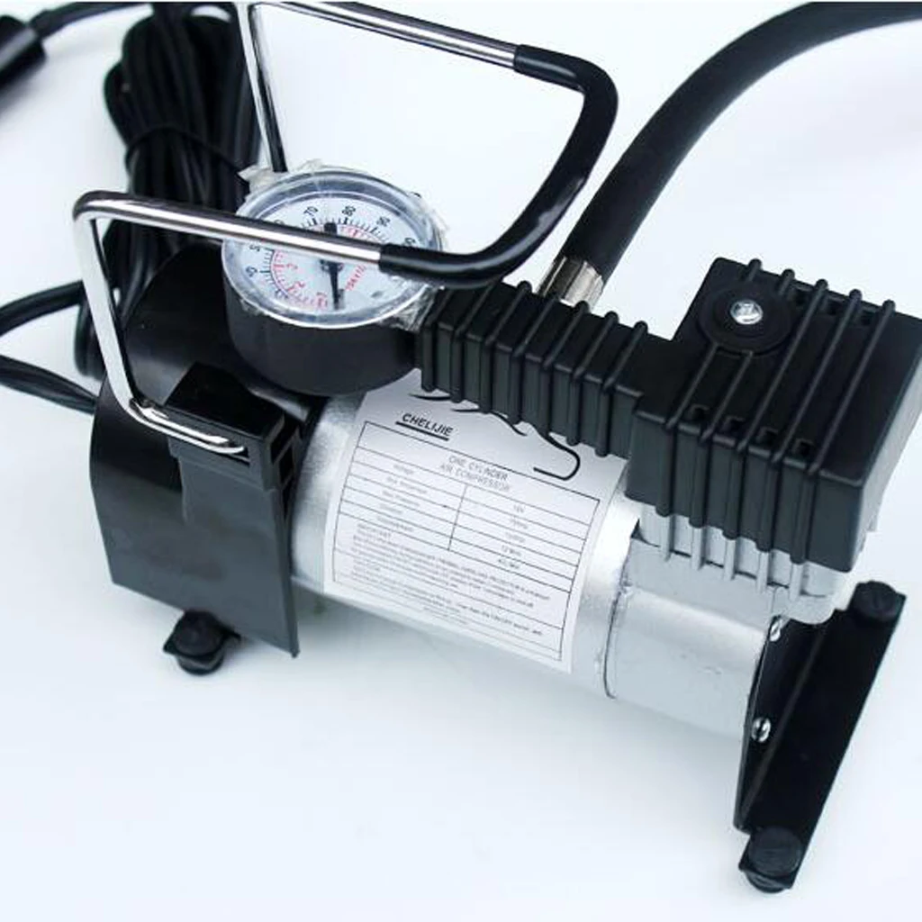 12v 150psi High Pressure Portable Metal Air Compressor Car Tyre Inflator With Digital Pressure Gauge Car Tire Inflatable Pump