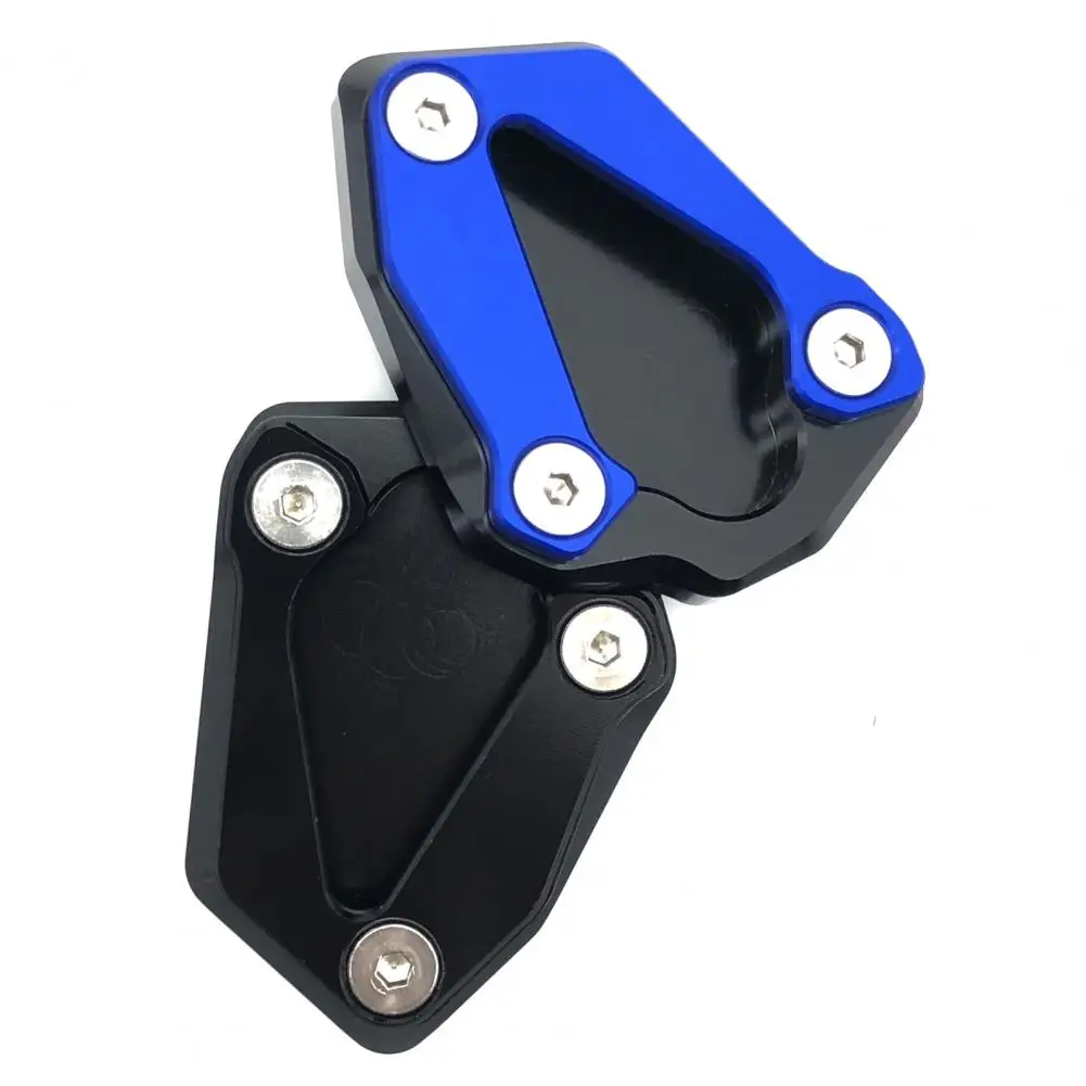 Kickstand Pad  Convenient Anti-rust Easy Installation  Motorcycle Kickstand Extender Foot Side Stand