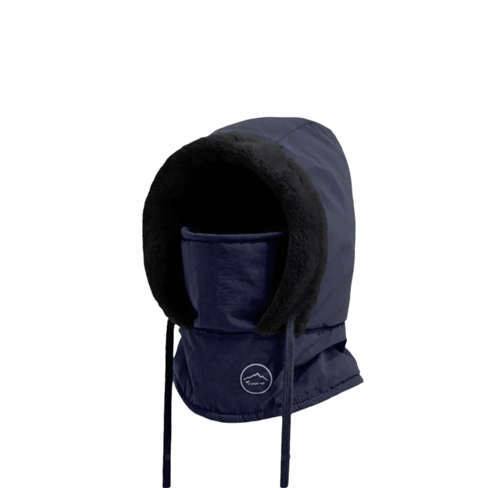 

Зимняя шапка-балаклава, утолщенная ветрозащитная шапка для защиты ушей, теплая шапка для шеи, сохраняющая тепло, интегрированная маска, шарф, шапка, комплект для женщин