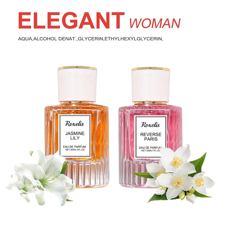 

Fresh Floral Eau De Parfum Elegant Jasmine Lily Peony Scent Charming Cedar Woody Fragrance High-end Women Perfume