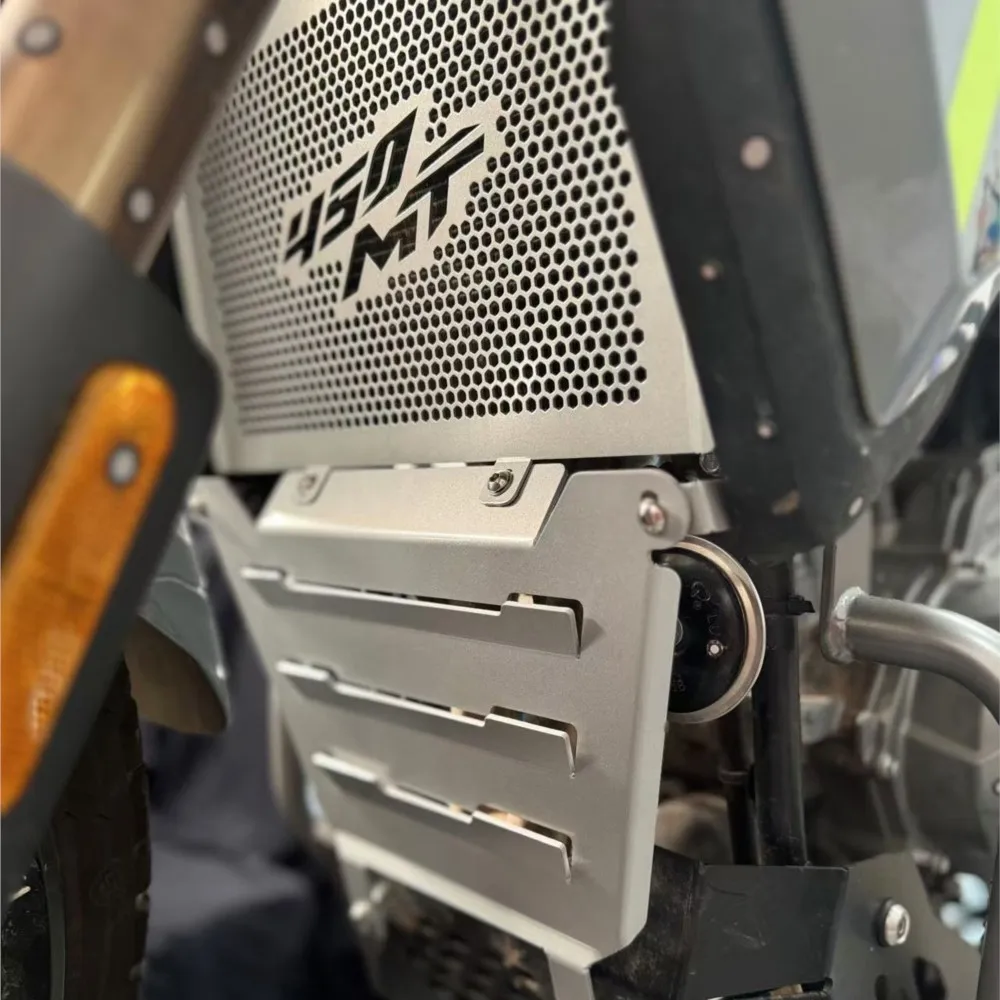 

2025 For CFMOTO CF MOTO 450MT 450 MT 450 MT450 2024 Engine Front Exhaust Cover Protector Crap Flap Protection Radiator Guard