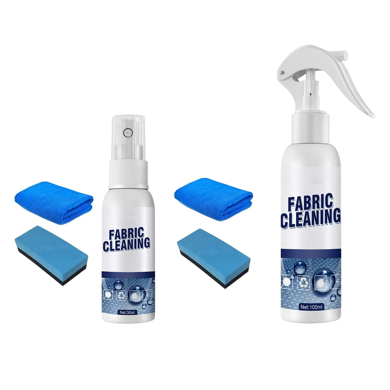 Car Interior Cleaning Agent Fabric Cleaning Spray Professional Wide Applications