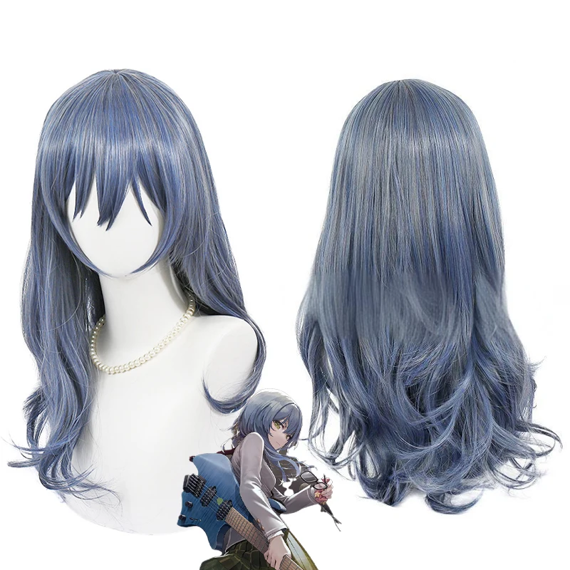 

Anime BanG Dream! Asahi Rokka Cosplay Synthetic Curly Hair 60cm Suitable for Women's Daily Party Role Play Heat-Resistant Wig
