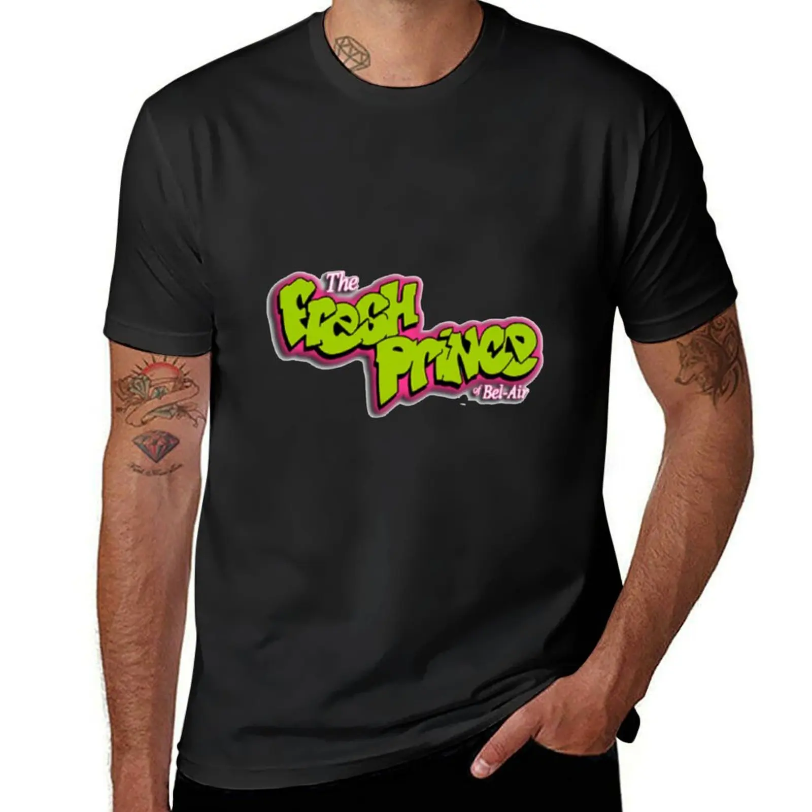 

The Fresh Prince T-Shirt plain Short sleeve tee clothes for men