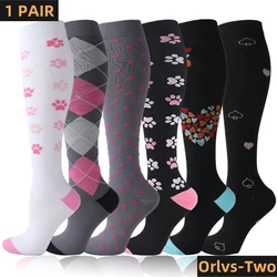 New Compression Socks for Leggings Running Pressure Soccer Unisex Adult Socks Korean Edition Network Red Pressure Nurse Socks