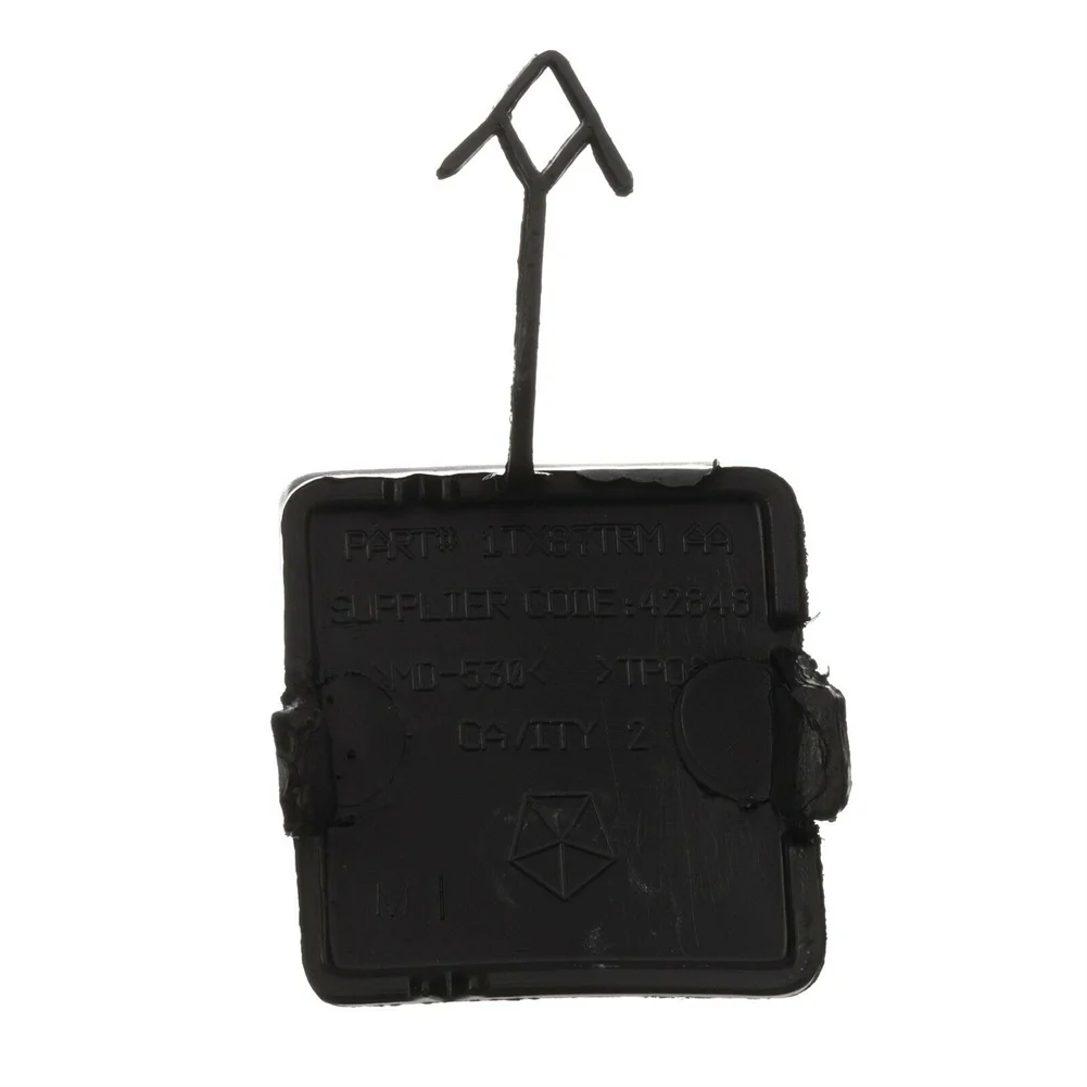 Para Dodge Journey cubierta de gancho de remolque reemplazo de plástico pieza resistente al desgaste 2011-2016 fácil de instalar remolque de parachoques delantero