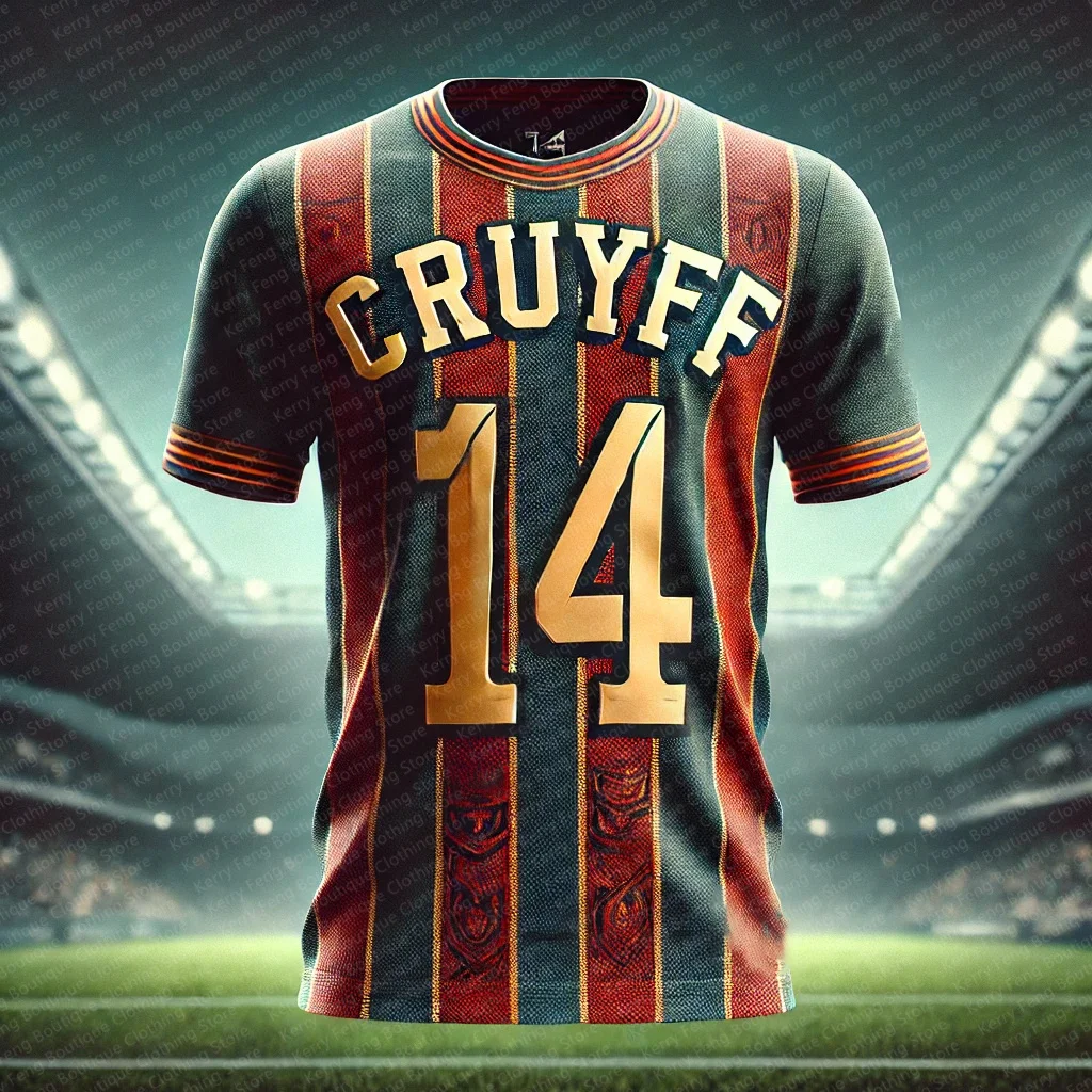 Summer Commemorative Edition Men\'s Football Shirt T-shirt Daily Match Breathable Sweat wicking Quick drying Training Clothes