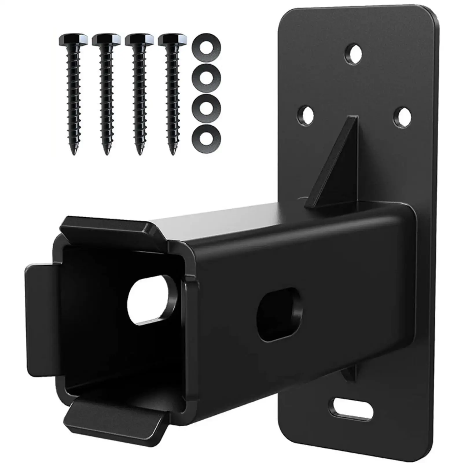 Hitch Receiver Bracket Space-Saving Wall Mount Hitch Receiver for Workshop