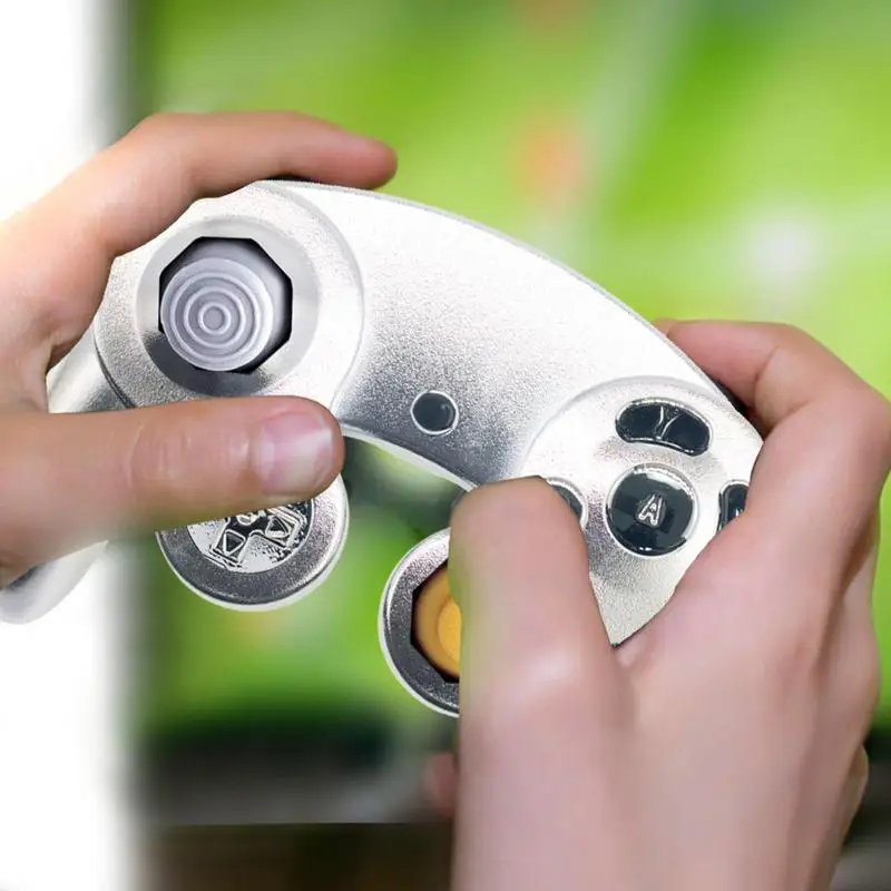 Full Set L R ABXY Z Keypads Buttons Mod Replace Dpad ABXY Trigger Parts For Game Cube Game Cube Controllers H8WD