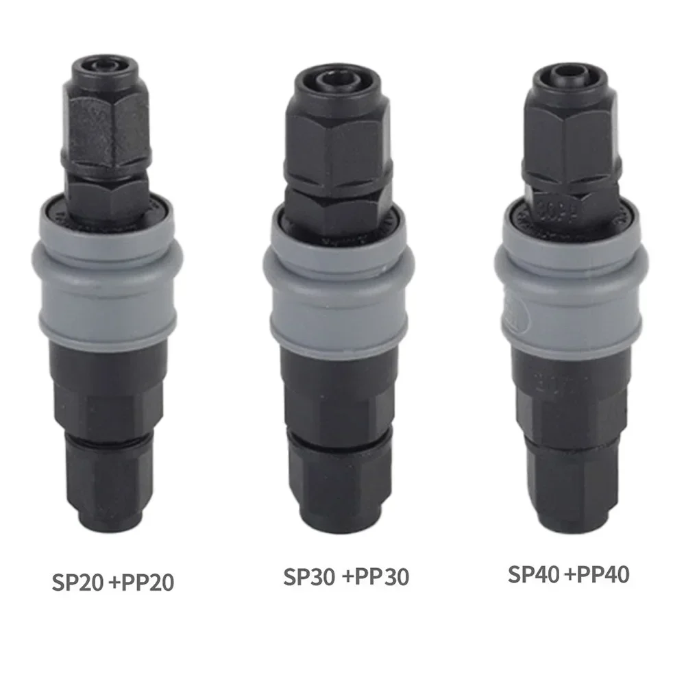 C-Type Self-Locking Quick Connector Compressor Pneumatic Fittings 8/10/12mm Pipe Interface Water Connector Tool Part