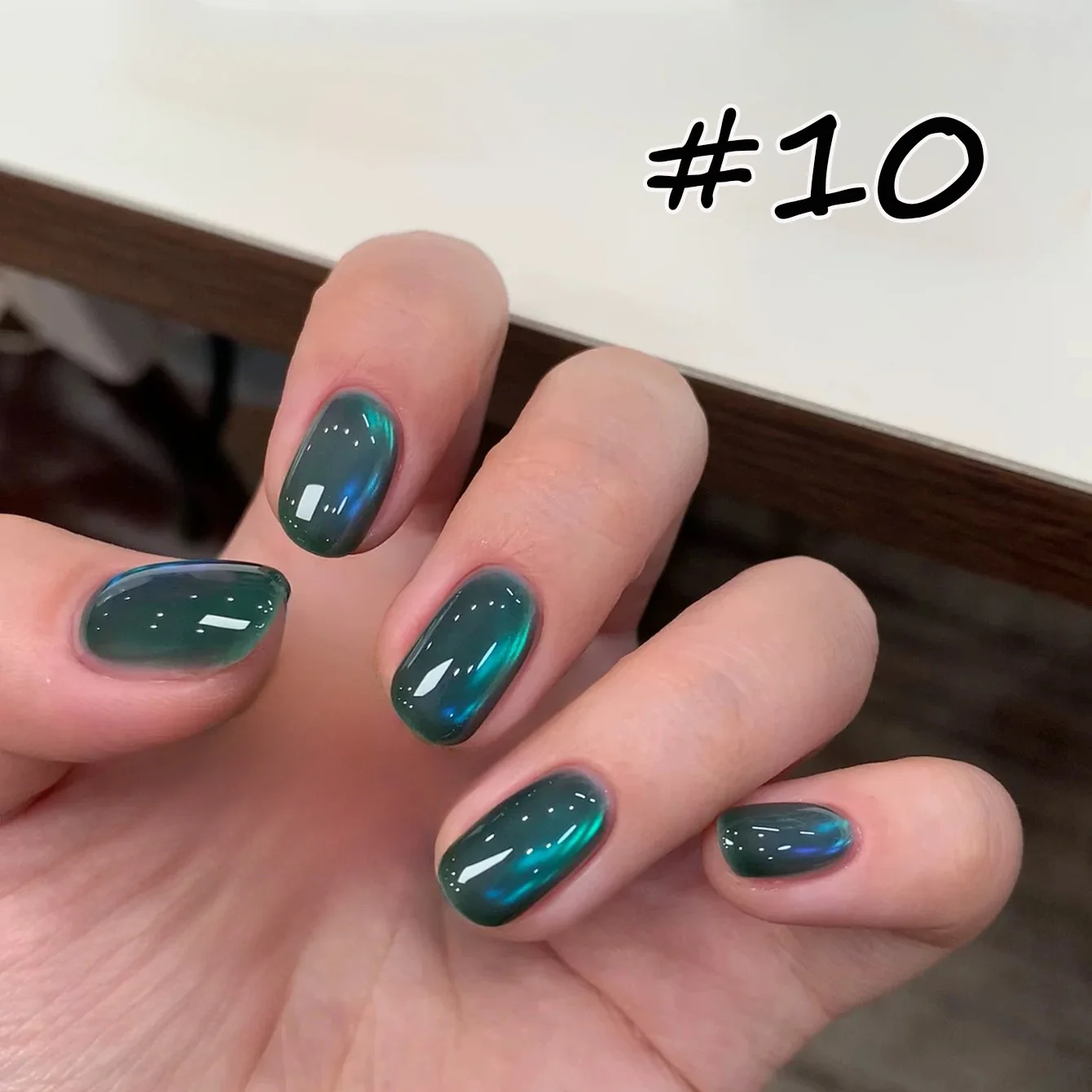 1 Uds Otoño Invierno Popular Flash astrológico ojo de gato Gel esmalte de uñas moda blanqueamiento cuentas de vidrio arte de uñas suministros de uñas