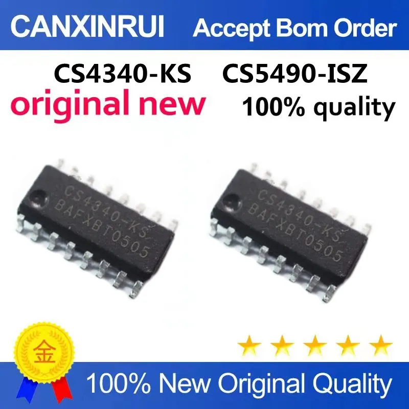 

CS4340 CS4340-KS KSZ CS5490 CS5490-ISZ-ISZR SOP16 Digital-analo chip