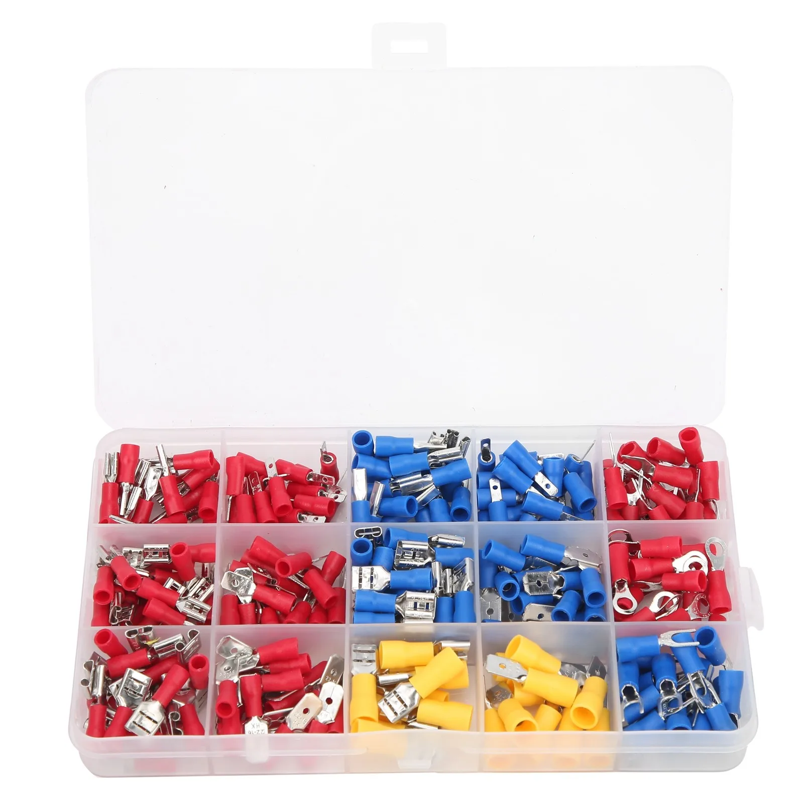 280Pcs Insulated Crimping Terminal Set High Frequency Electrical Wiring Connector Boxed