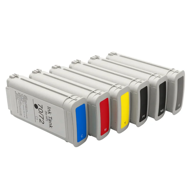 Compatible  HP70 Compatible Ink Cartridge With Full Pigment Ink For HP Designjet Z2100 Z3100 Z3200 Z5200 Z5400  Extra 2%Off