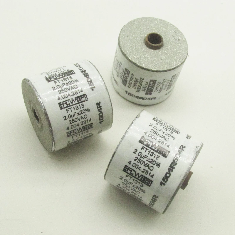 5pcs/EFCW 250V2UF FT1313 1504R welding machine metalized film capacitor resonant endless winding type