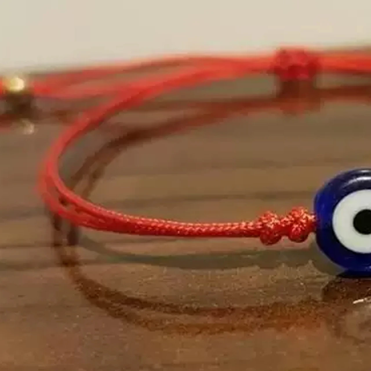 Handmade Seven Knot Evil Eye Wristband Adjustable Red Black Braided String Bracelets Couple Friend Blessing Jewelry Wholesale