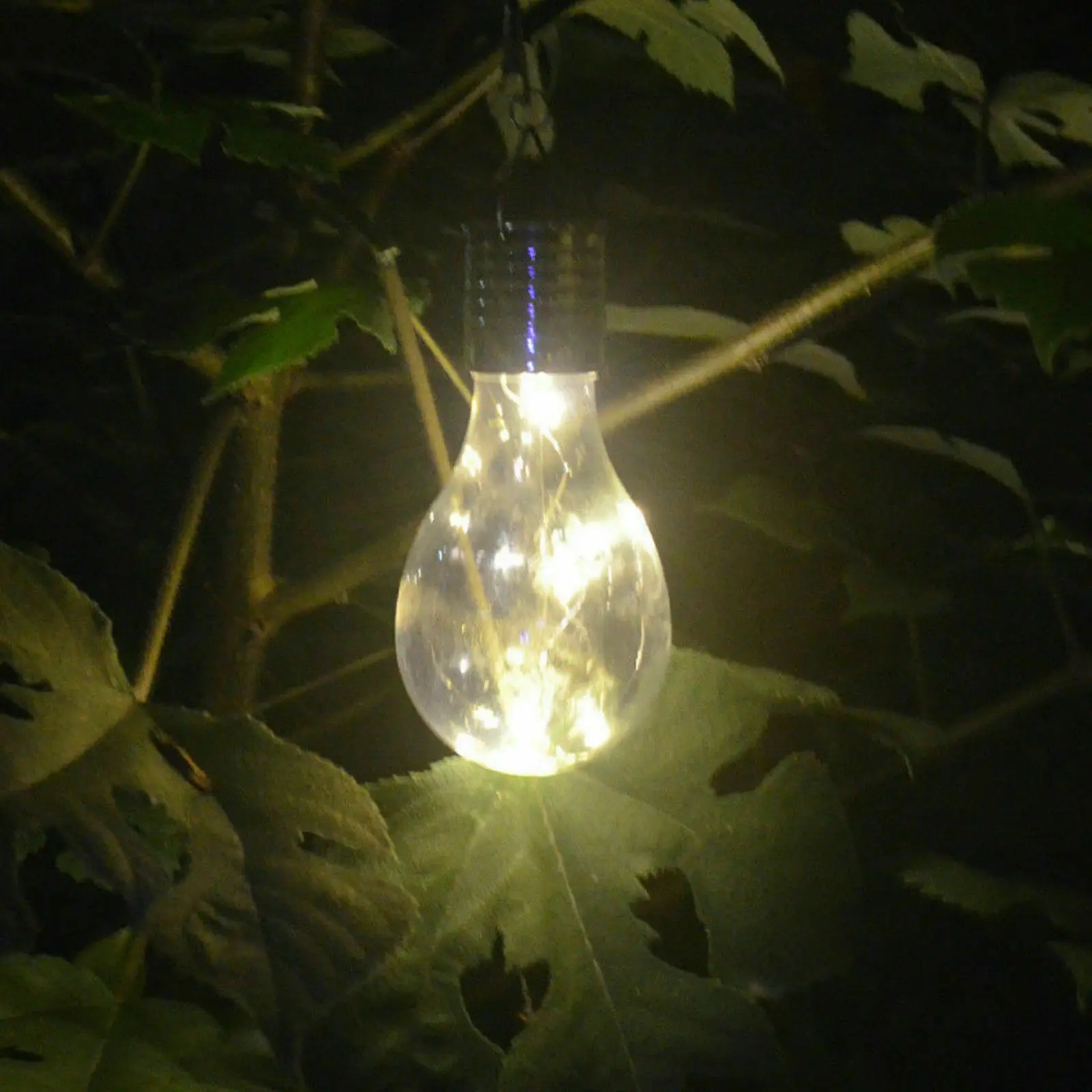 Hanging Outdoor Solar Lights With Clip Outside Waterproof Light Colorful For External Led Garden Lighting Halloween Decorations