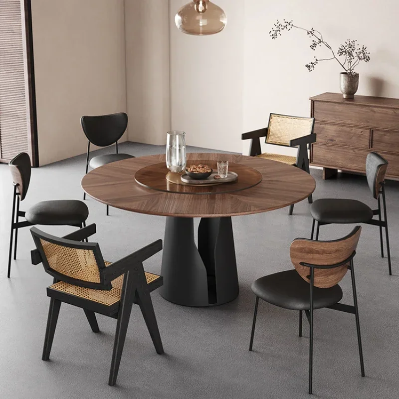 

Design Modern Nordic Dining Tables Round Wood Big Luxury Home Dining Tables Center Kitchen Mesas De Comedor Furniture Home